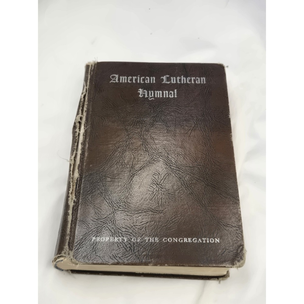 Vintage Book American Lutheran Hymnal (Hardcover, ) 1930 Music Christian English